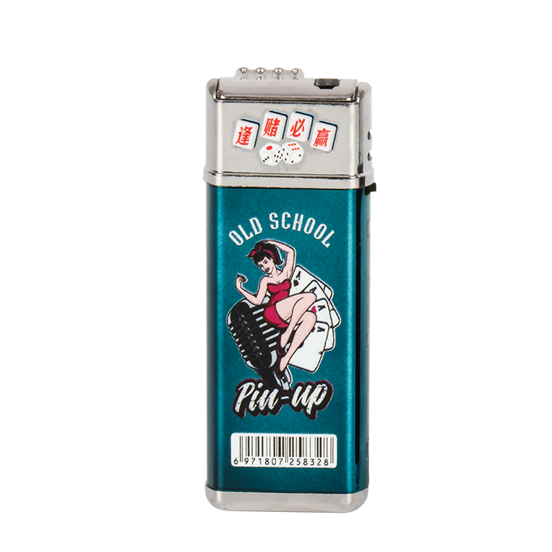 Pemetik Api Cangkerang Besi Mudah Alih JH8032